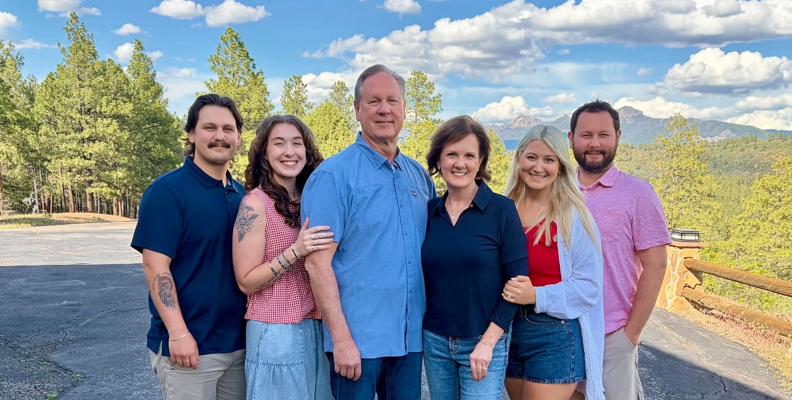 Kent Kelso for Mayor, with family
